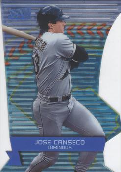 2000 Stadium Club - 3 X 3 Luminous #10A Jose Canseco Front