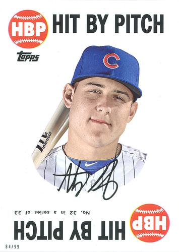 2015 Topps Archives 1968 Topps Baseball Game 5x7 #32 Anthony Rizzo Front