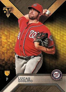 2016 Topps Triple Threads #72 Lucas Giolito Front