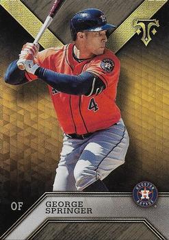 2016 Topps Triple Threads #87 George Springer Front