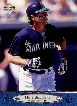 1997 Upper Deck Seattle Mariners Stadium Giveaway #P16 Mike Blowers Front