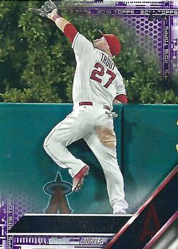 2016 Topps - Purple #1 Mike Trout Front