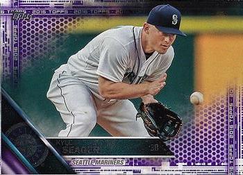2016 Topps - Purple #5 Kyle Seager Front