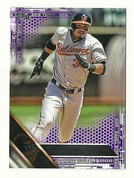 2016 Topps - Purple #6 Jimmy Paredes Front