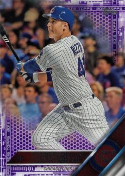 2016 Topps - Purple #327 Anthony Rizzo Front