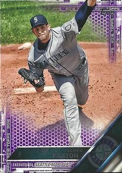 2016 Topps - Purple #485 James Paxton Front