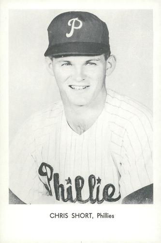 1968 Sports Service Philadelphia Philles #NNO Chris Short Front