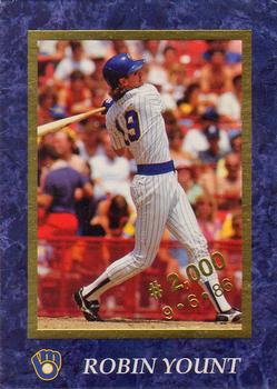 1992 Sentry Foods Limited Edition Robin Yount 3000th Hit Commemorative SGA #NNO Robin Yount Front