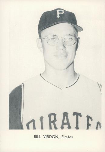 1962 Sports Service Pittsburgh Pirates #NNO Bill Virdon Front