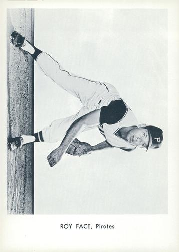 1964 Sports Service Pittsburgh Pirates #NNO Roy Face Front