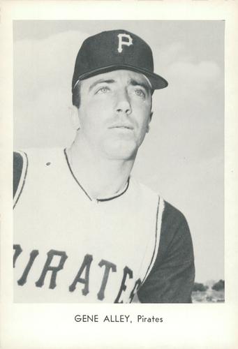 1966 Sports Service Pittsburgh Pirates #NNO Gene Alley Front