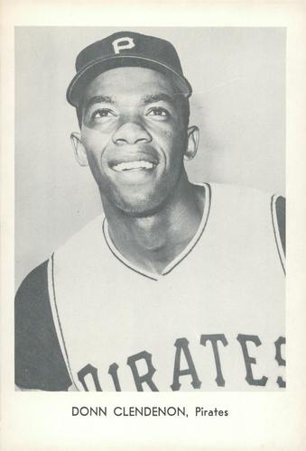 1966 Sports Service Pittsburgh Pirates #NNO Donn Clendenon Front