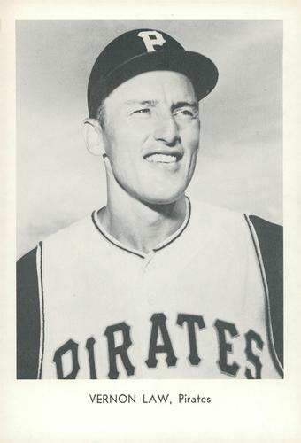 1966 Sports Service Pittsburgh Pirates #NNO Vernon Law Front