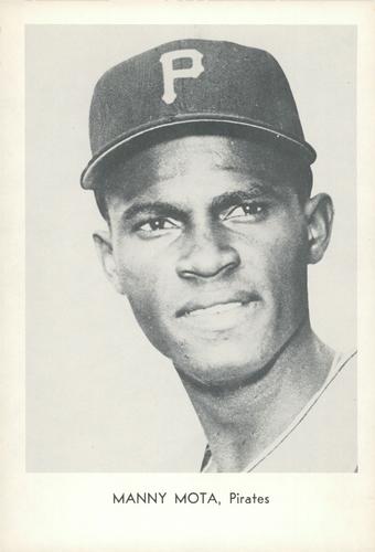 1966 Sports Service Pittsburgh Pirates #NNO Manny Mota Front