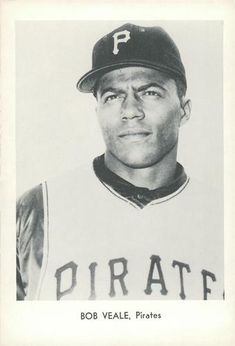 1966 Sports Service Pittsburgh Pirates #NNO Bob Veale Front