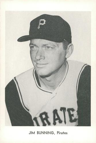 1968 Sports Service Pittsburgh Pirates #NNO Jim Bunning Front