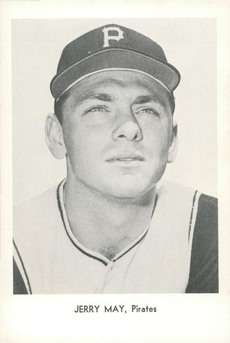 1968 Sports Service Pittsburgh Pirates #NNO Jerry May Front