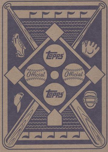 2015 Topps Sy Berger Tribute Collection 1951 Topps Baseball Blue Backs 5x7 #10 Cal Ripken Jr. Back