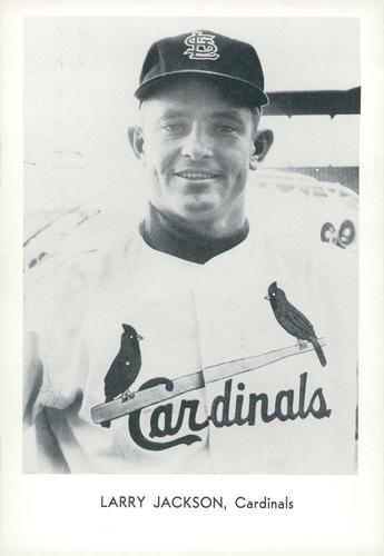 1961 Sports Service St. Louis Cardinals Set A #NNO Larry Jackson Front