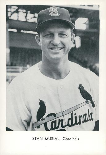1961 Sports Service St. Louis Cardinals Set A #NNO Stan Musial Front