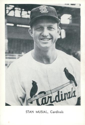 1961 Sports Service St. Louis Cardinals Set B #NNO Stan Musial Front
