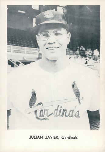 1962 Sports Service St. Louis Cardinals #NNO Julian Javier Front