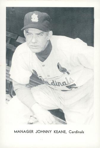 1963 Sports Service St. Louis Cardinals #NNO Johnny Keane Front