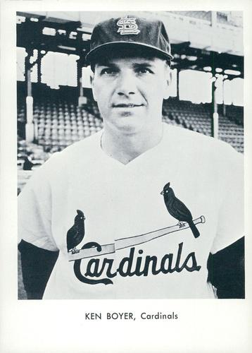 1964 Sports Service St. Louis Cardinals #NNO Ken Boyer Front