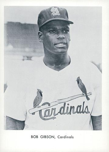1964 Sports Service St. Louis Cardinals #NNO Bob Gibson Front