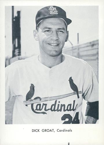 1964 Sports Service St. Louis Cardinals #NNO Dick Groat Front
