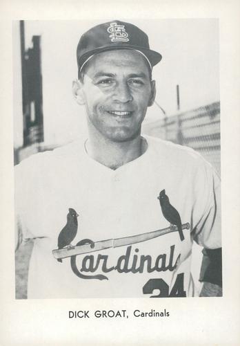 1965 Sports Service St. Louis Cardinals #NNO Dick Groat Front