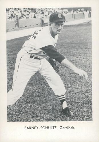 1965 Sports Service St. Louis Cardinals #NNO Barney Schultz Front