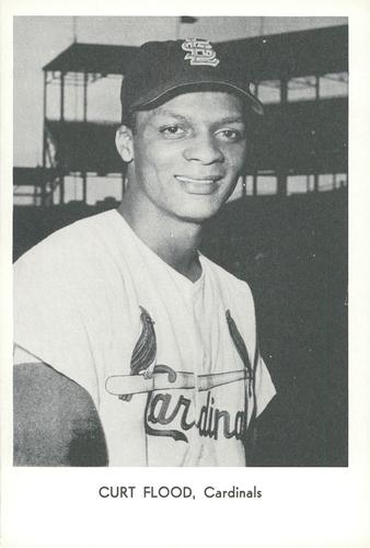 1967 Sports Service St. Louis Cardinals #NNO Curt Flood Front
