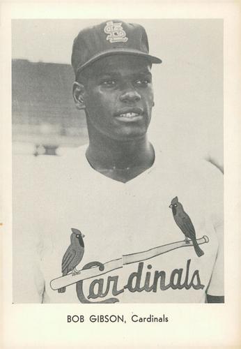1967 Sports Service St. Louis Cardinals #NNO Bob Gibson Front