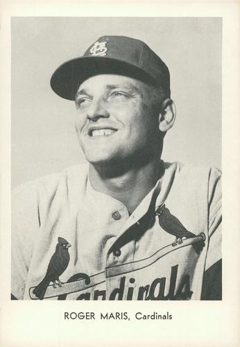 1967 Sports Service St. Louis Cardinals #NNO Roger Maris Front
