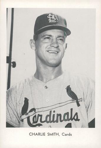 1966 Sports Service St. Louis Cardinals Set B #NNO Charlie Smith Front