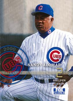 2000 Fox Sports Net Chicago Cubs #NNO Sandy Alomar Front