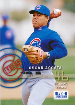 2000 Fox Sports Net Chicago Cubs #NNO Oscar Acosta Front