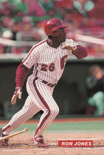1989 Tastykake Philadelphia Phillies #NNO Ron Jones Front