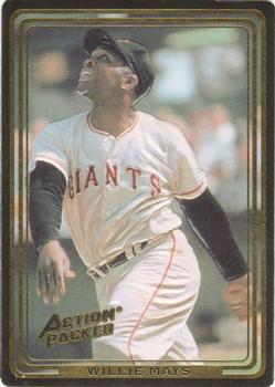 1993 Action Packed All-Star Gallery Series I - Prototype #NNO Willie Mays Front