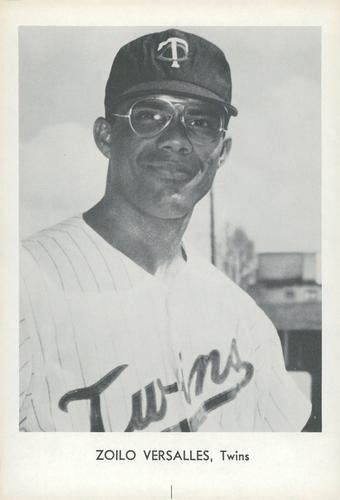 1966 Sports Service Minnesota Twins #NNO Zoilo Versalles Front