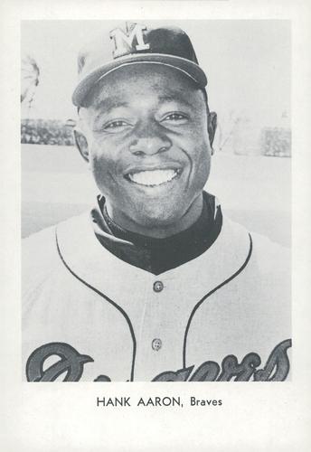 1965 Sports Service Milwaukee Braves Set A #NNO Hank Aaron Front
