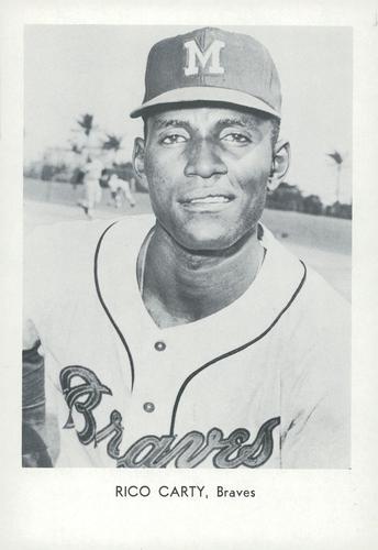 1965 Sports Service Milwaukee Braves Set A #NNO Rico Carty Front