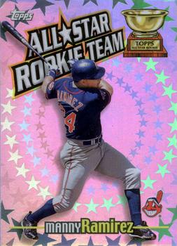 2000 Topps - All-Star Rookie Team #RT5 Manny Ramirez Front