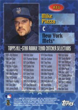 2000 Topps - All-Star Rookie Team #RT8 Mike Piazza Back