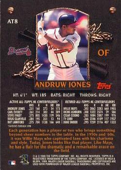 2000 Topps - All-Topps #AT8 Andruw Jones Back
