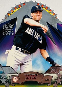 1998 Pacific Crown Royale - All-Stars #5 Derek Jeter Front