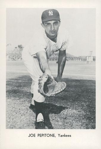 1966 Sports Service New York Yankees Set A #NNO Joe Pepitone Front