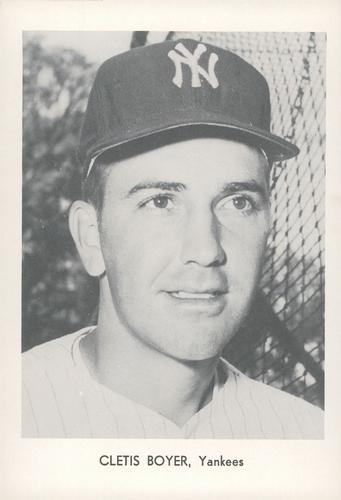 1966 Sports Service New York Yankees Set B #NNO Cletis Boyer Front