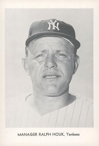 1966 Sports Service New York Yankees Set B #NNO Ralph Houk Front